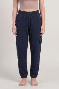 Zivame Knit Cotton Loungewear Bottom - Naval Academy — thumbnail 2